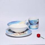 Набор детской керамической посуды «Семейка Крудс» (3)